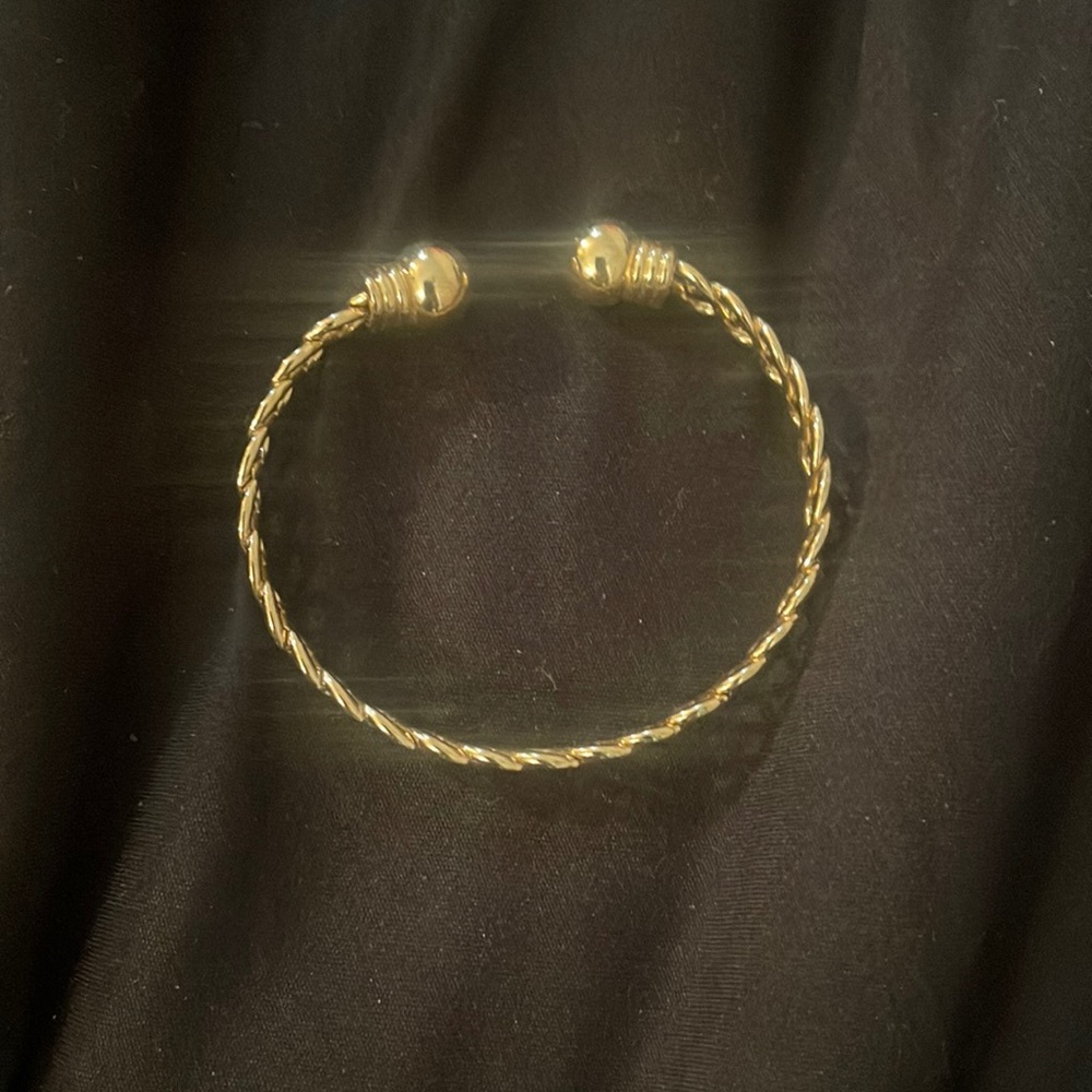 Park Lane Gold Tone Cuff Bracelet